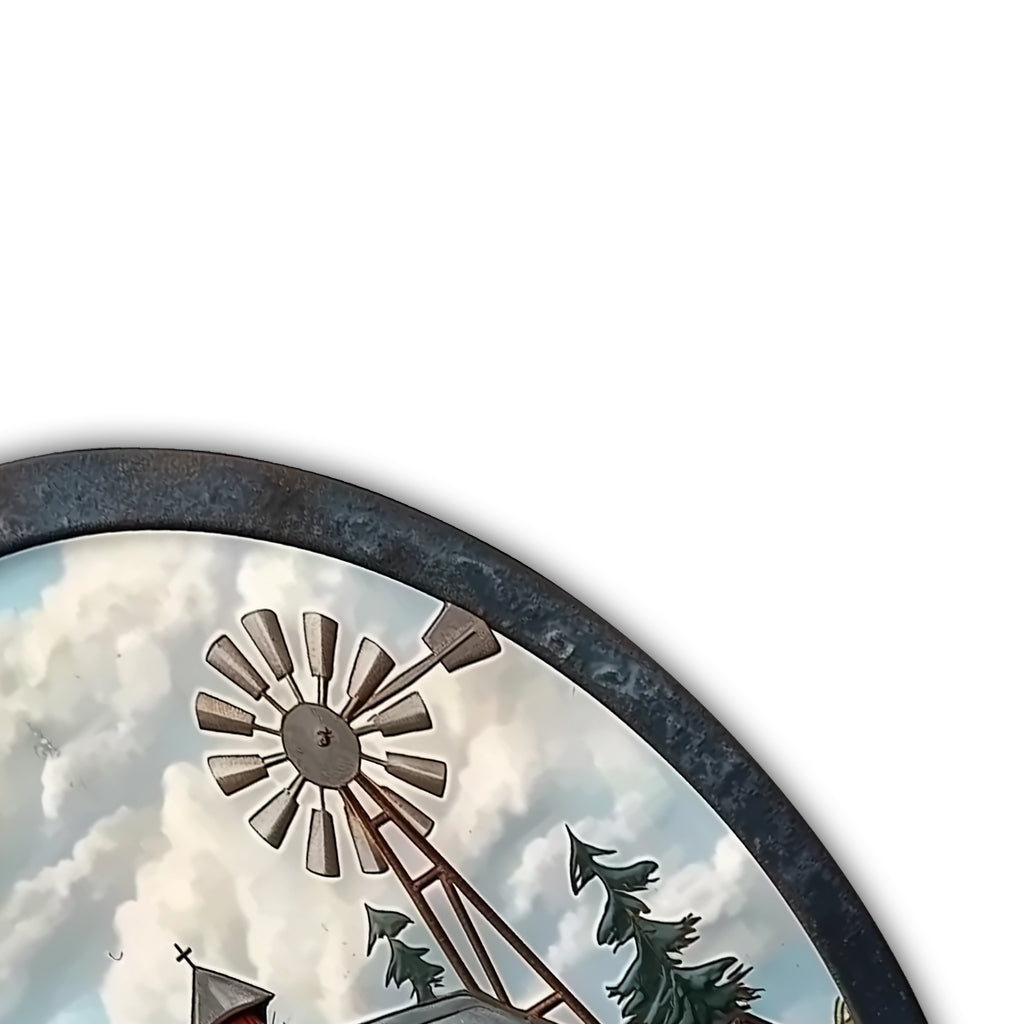 Décoration de ferme - Panneau en métal personnalisé découpé par un fermier