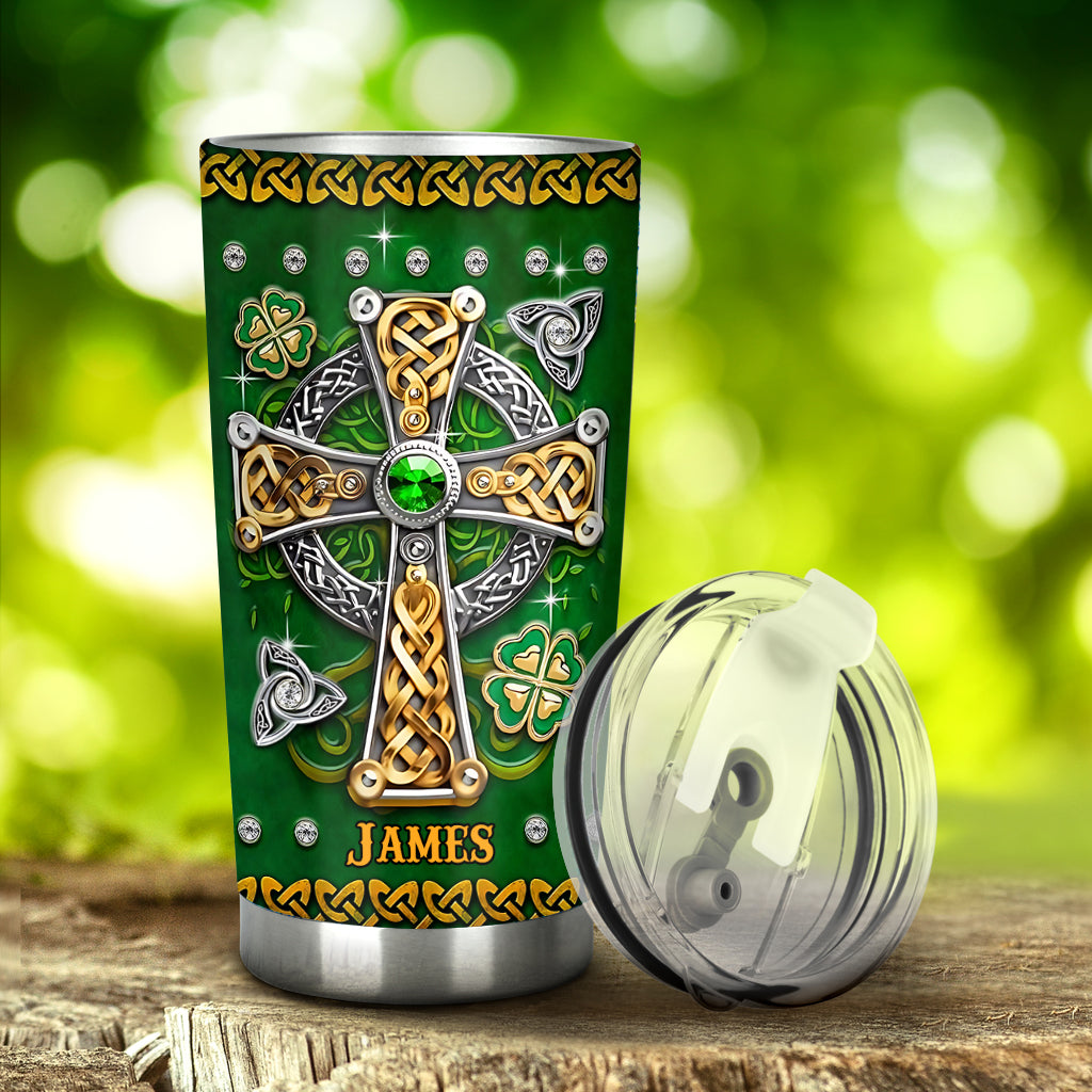 In My Veins - Personalized Saint Patrick's Day Tumbler