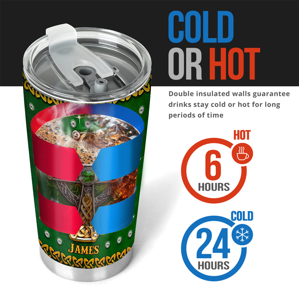 In My Veins - Personalized Saint Patrick's Day Tumbler