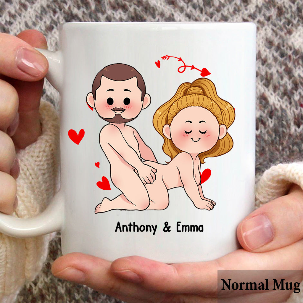 Je veux juste que tu sois heureux - Cadeau pour couple (mari, femme, petit ami, petite amie) - Mug personnalisé