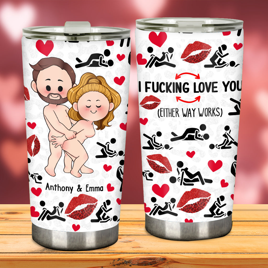 Je t'aime - Ornement personnalisé pour couple