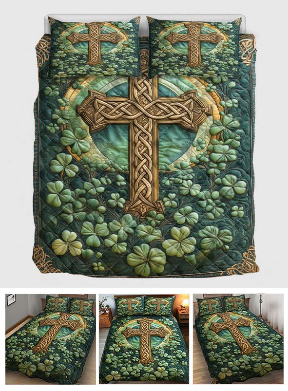 Irish Cross - Saint Patrick's Day Quilt Set