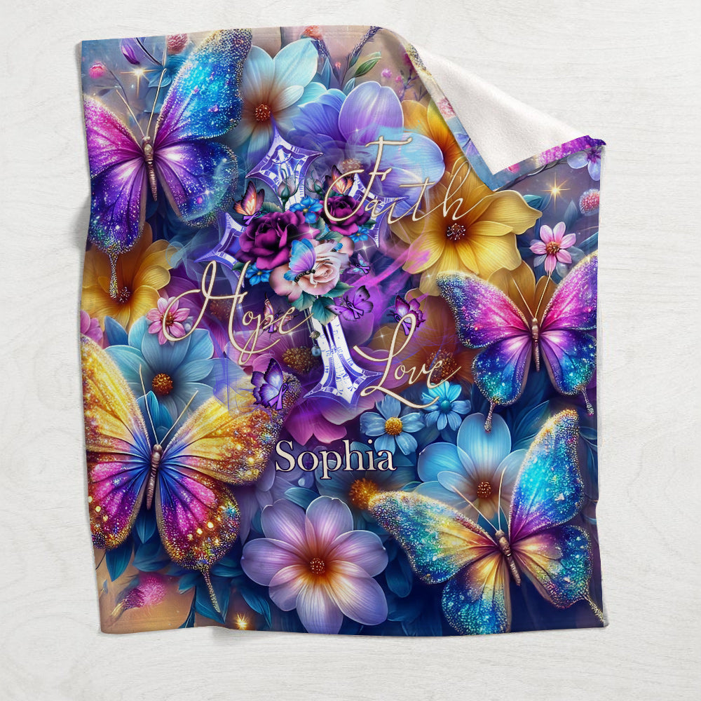 My Lord and Savior - Personalized Christian Blanket