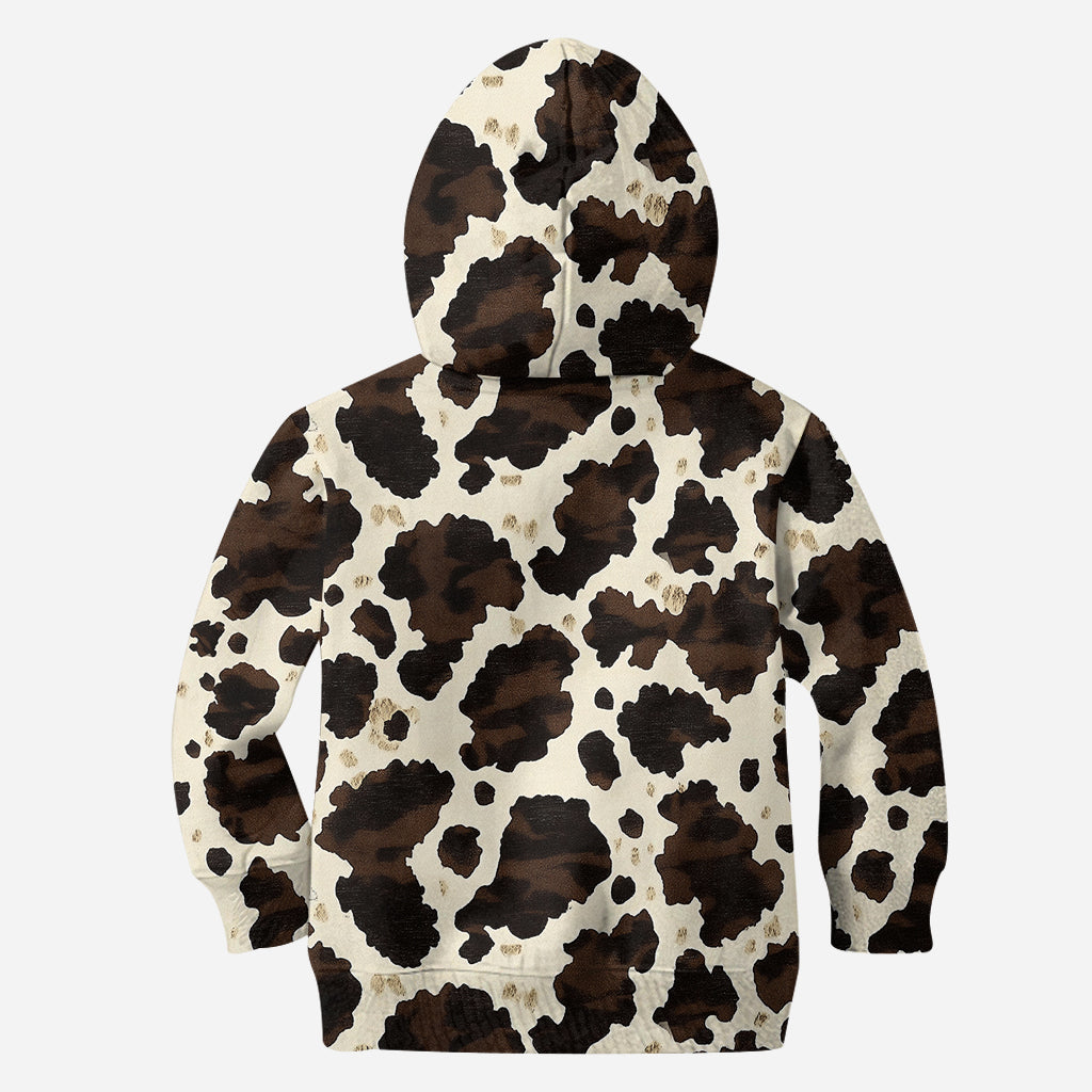 Bottes vintage - Sweat à capuche et leggings personnalisés style campagnard