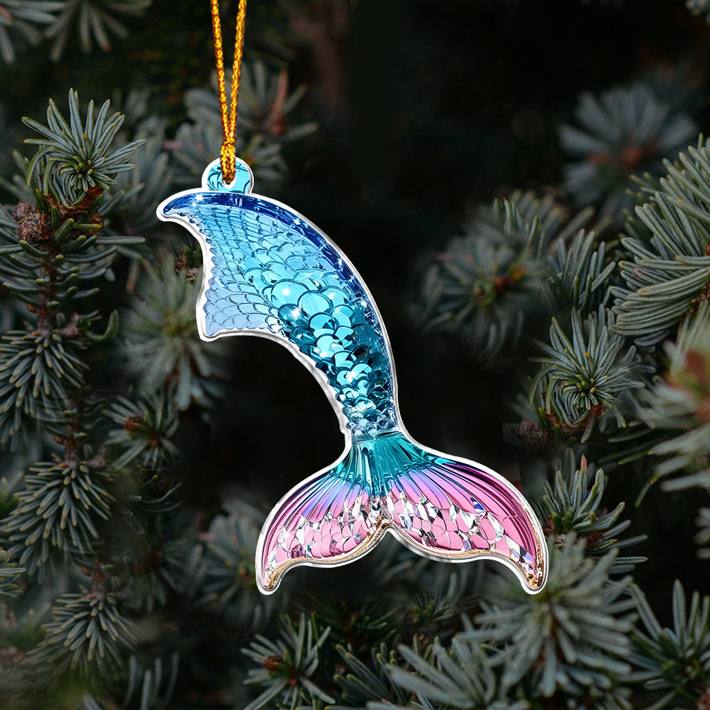 Stunning Tail - Personalized Mermaid Ornament