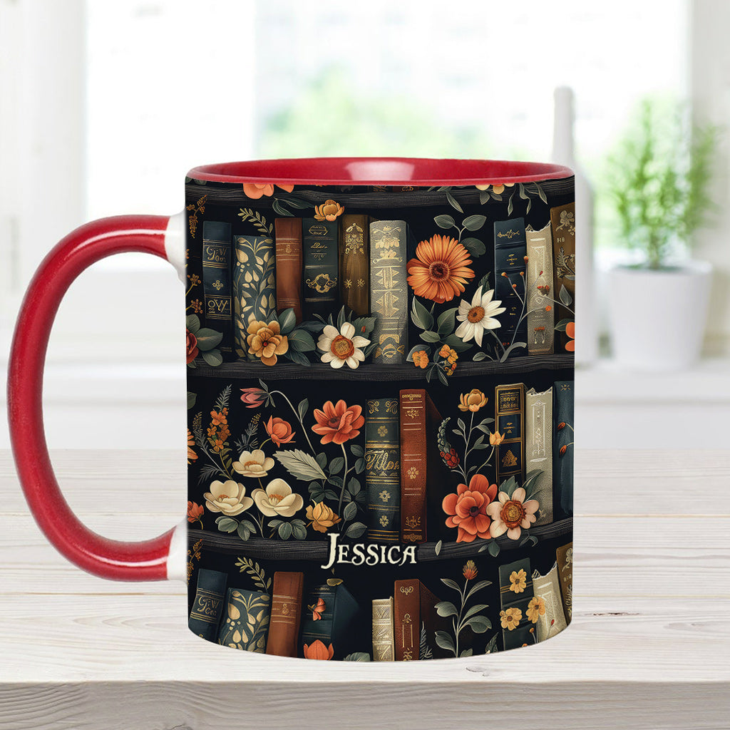 Yes I Do Need All These Books - Personalized Book Accent Mug