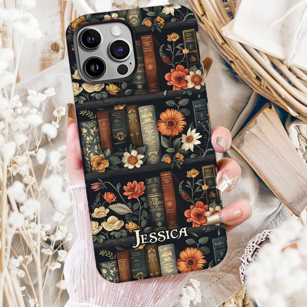 Oui, j'ai besoin de tous ces livres - Coque de téléphone personnalisée avec livre imprimé intégralement