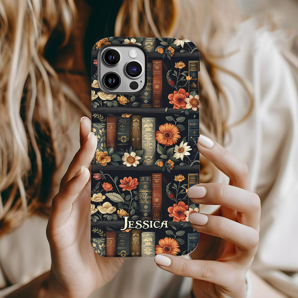 Oui, j'ai besoin de tous ces livres - Coque de téléphone personnalisée avec livre imprimé intégralement