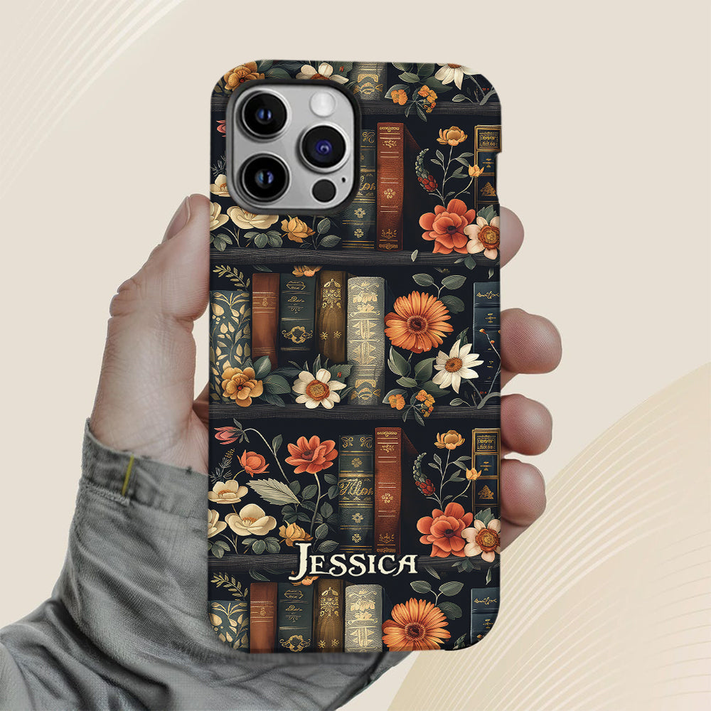Oui, j'ai besoin de tous ces livres - Coque de téléphone personnalisée avec livre imprimé intégralement