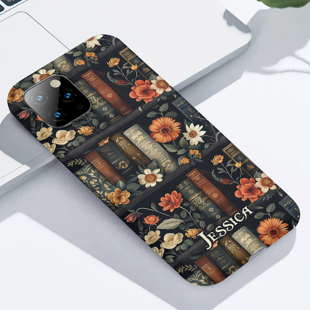 Oui, j'ai besoin de tous ces livres - Coque de téléphone personnalisée avec livre imprimé intégralement