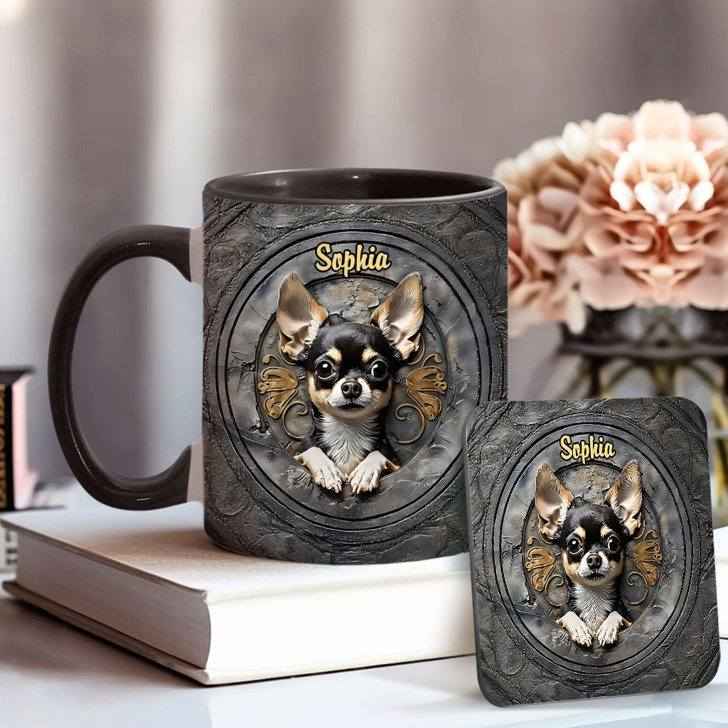 Adorable Chihuahua - Mug personnalisé à motif Chihuahua