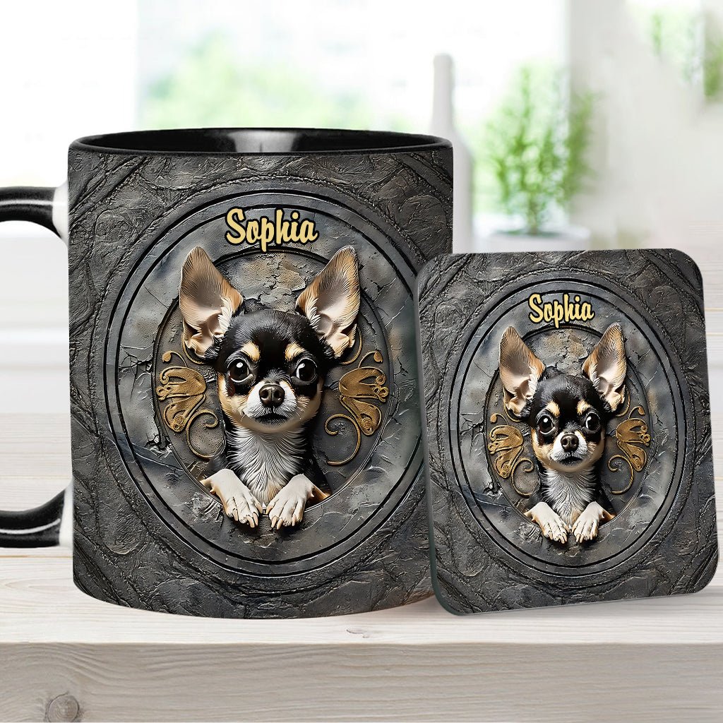 Adorable Chihuahua - Mug personnalisé à motif Chihuahua