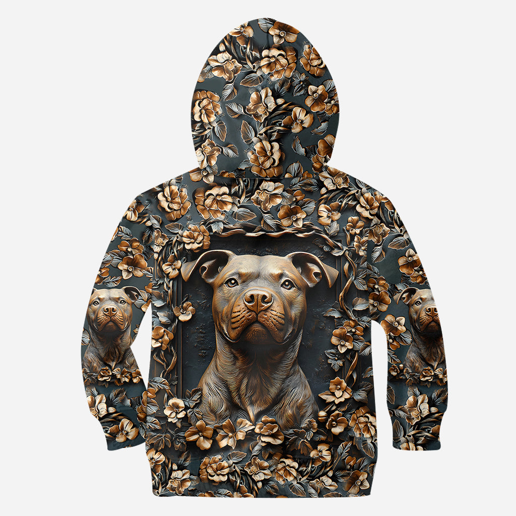 Strong Pitbull - Personalized Dog All Over Shirt