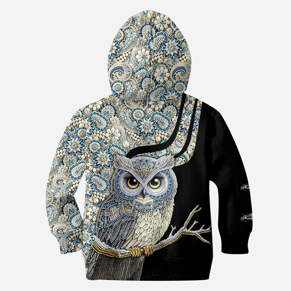 Magnifique hibou - Sweat à capuche et leggings personnalisés avec hibou