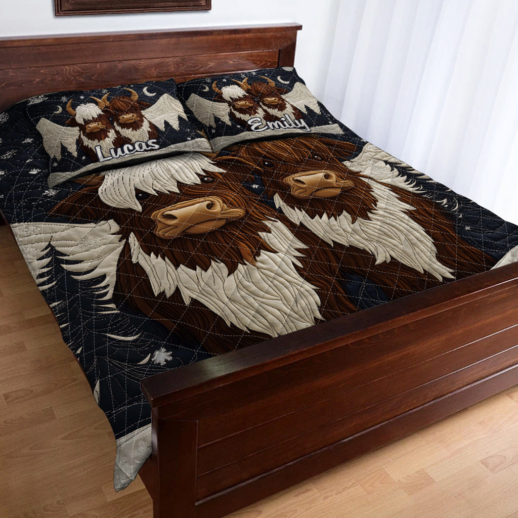 Toi et moi, on gère ça - Ensemble de courtepointe personnalisé