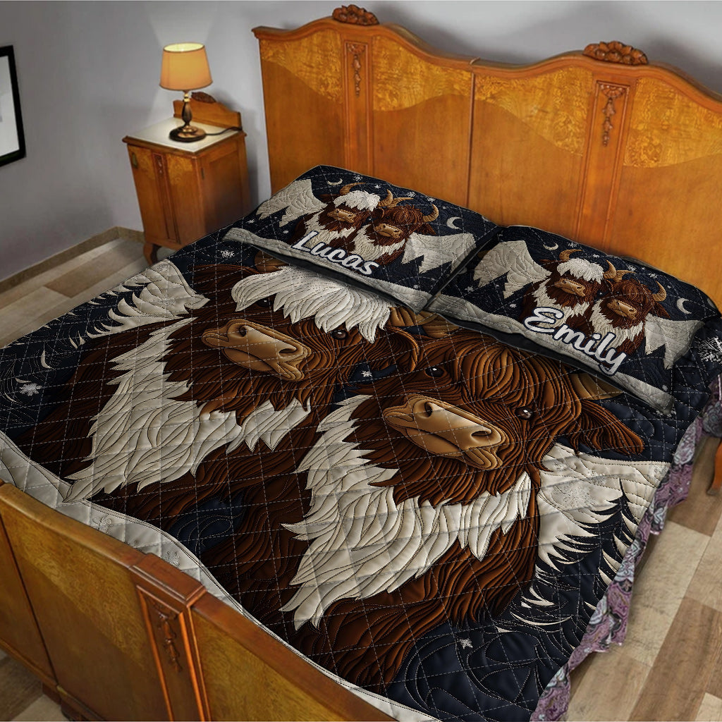 Toi et moi, on gère ça - Ensemble de courtepointe personnalisé