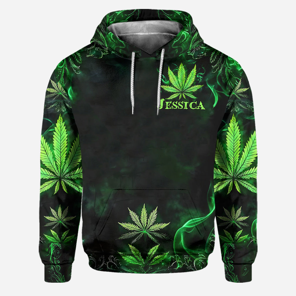 Stoner Chick - Personalized Weed Hoodie and Leggings
