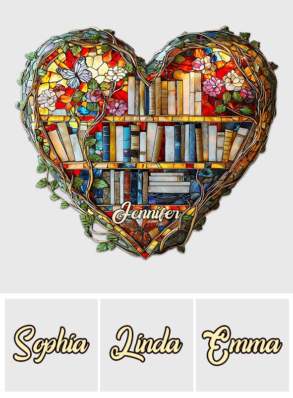 Juste une fille qui aime les livres - Clip de pare-soleil de voiture personnalisé en forme de livre