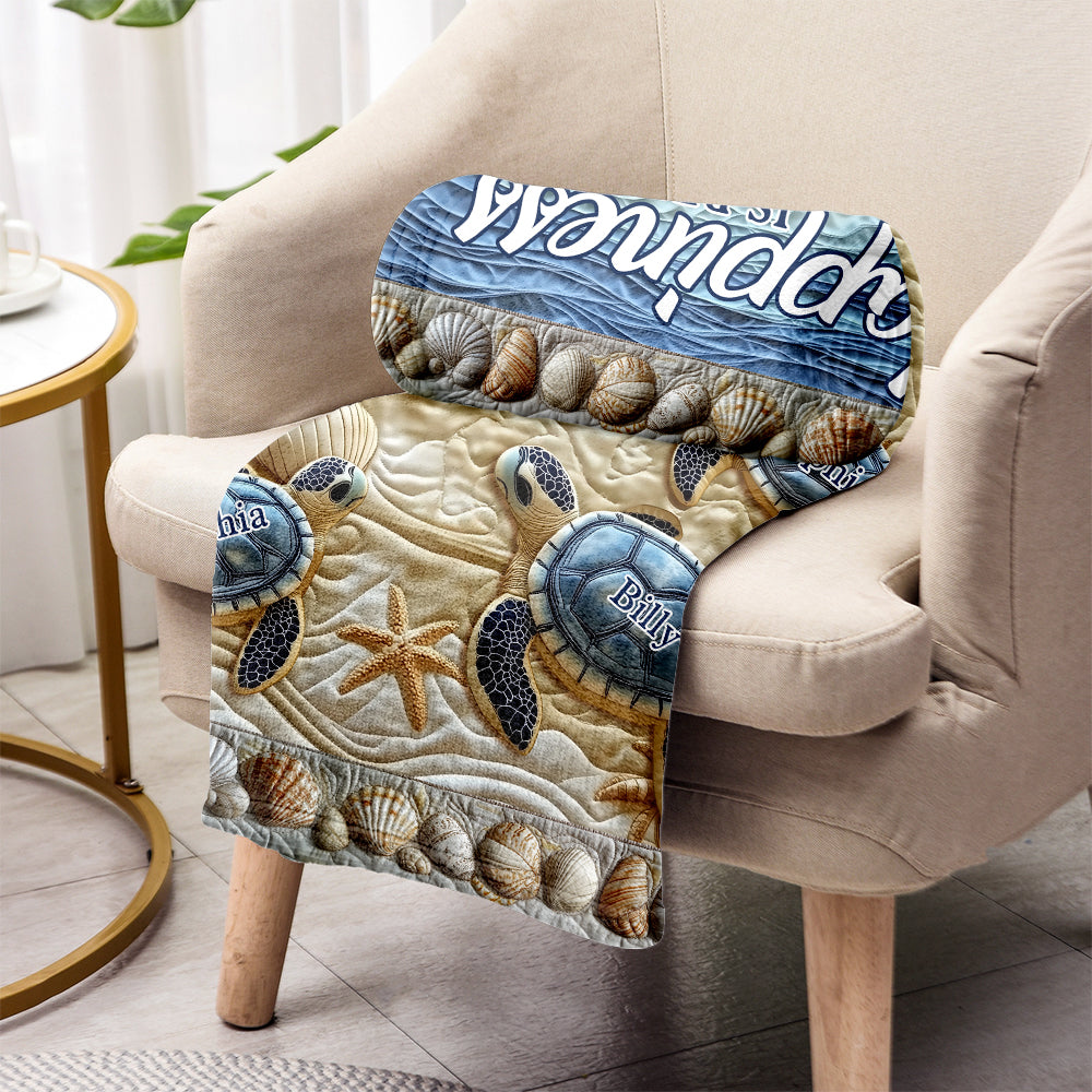 Heureuse d'être appelée grand-mère - Couverture personnalisée pour grand-mère