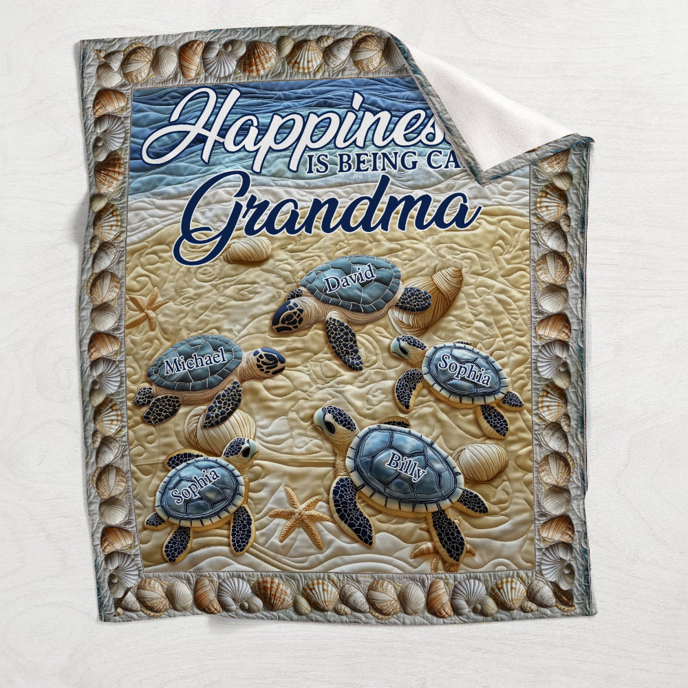 Heureuse d'être appelée grand-mère - Couverture personnalisée pour grand-mère