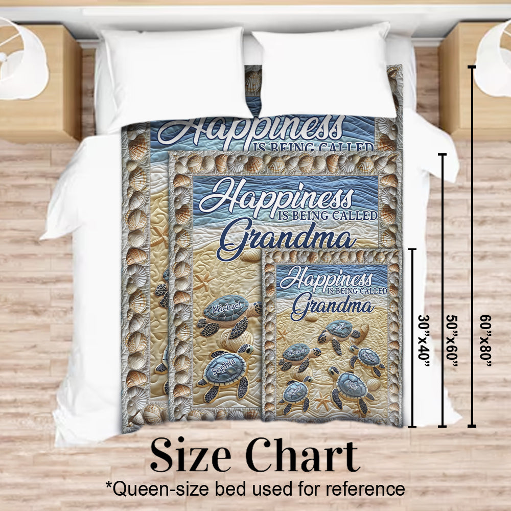 Heureuse d'être appelée grand-mère - Couverture personnalisée pour grand-mère