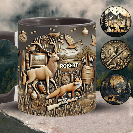 Mug personnalisé Silent Night - Thème Chasse