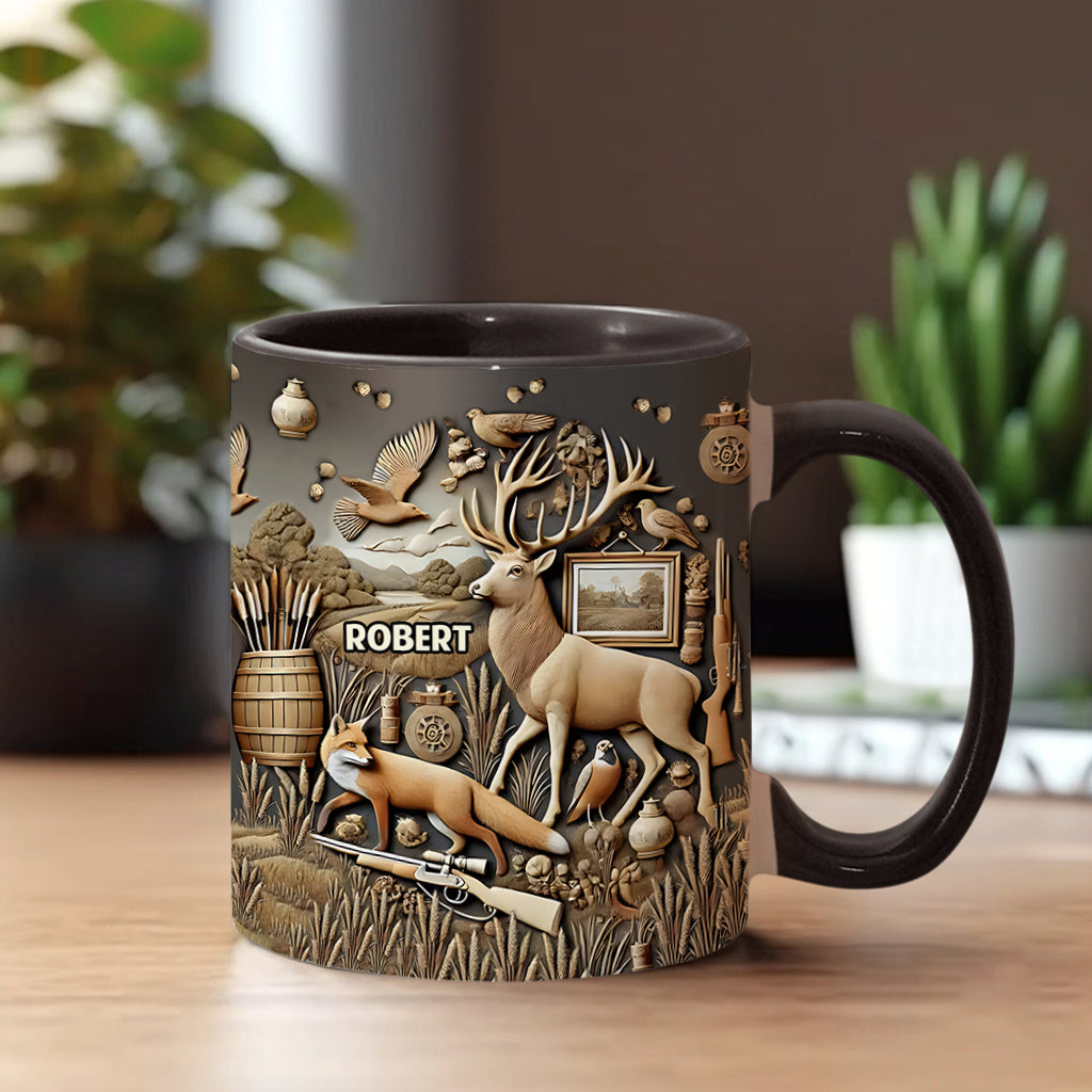 Mug personnalisé Silent Night - Thème Chasse