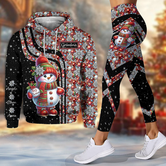 Love Being Called Grandma - Personalized Grandma Hoodie and Leggings