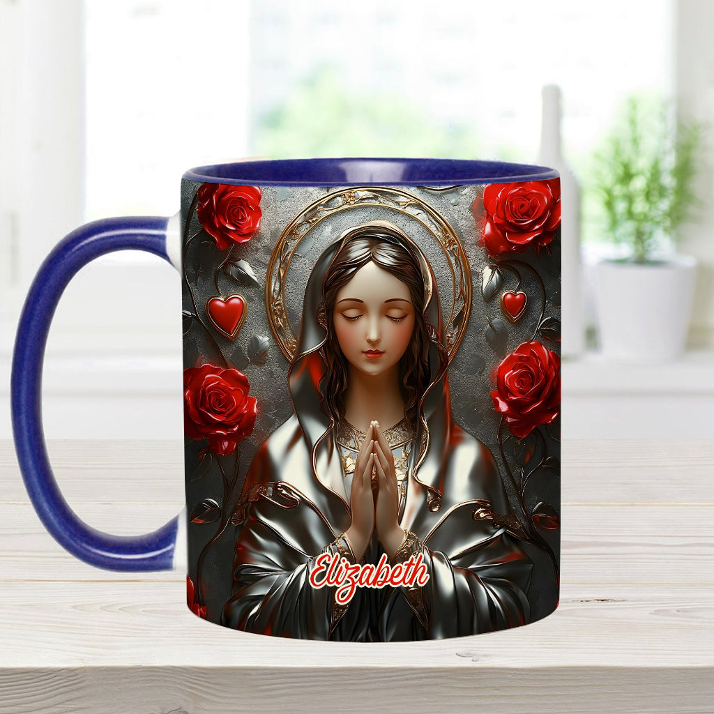 Divine Grace Of The Catch - Personalized Christian Accent Mug