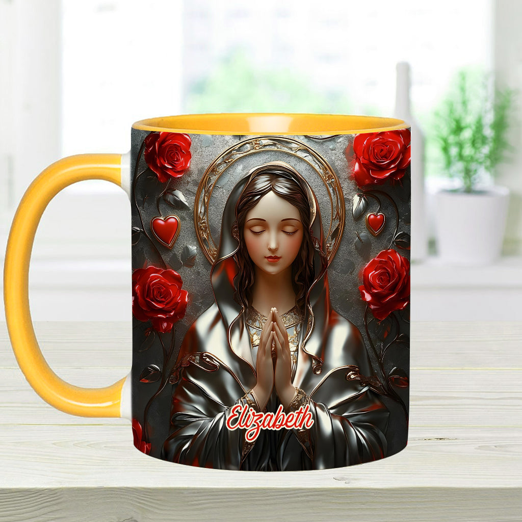 Divine Grace Of The Catch - Personalized Christian Accent Mug