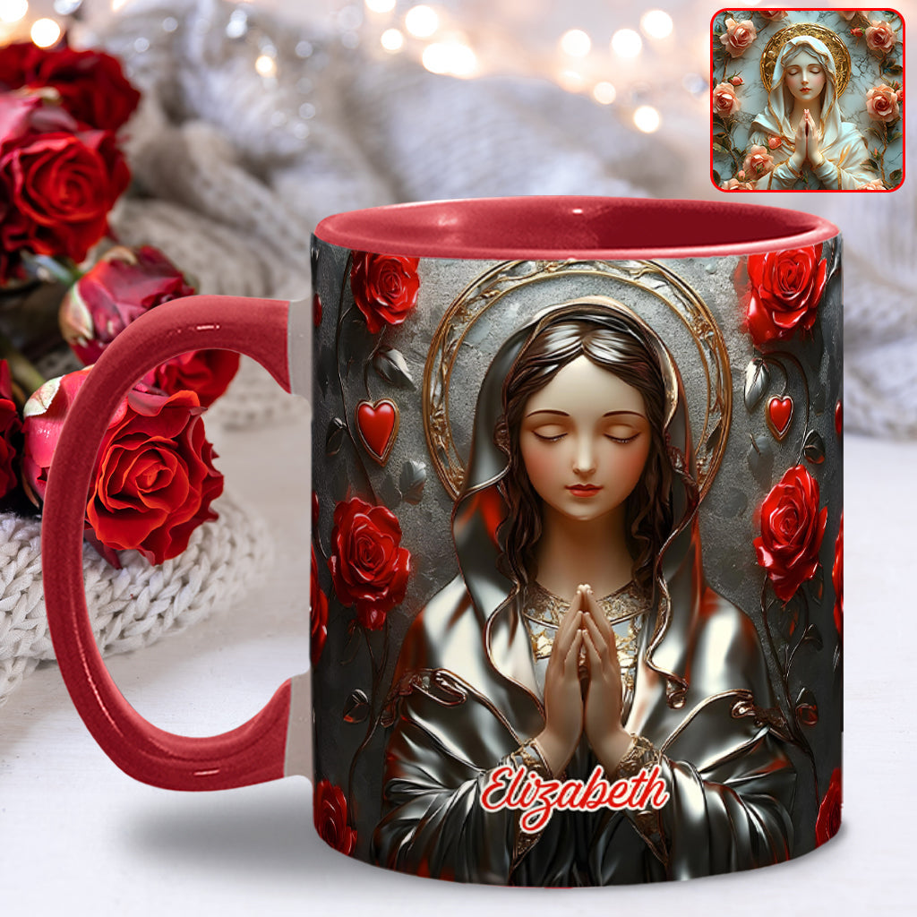 Divine Grace Of The Catch - Personalized Christian Accent Mug