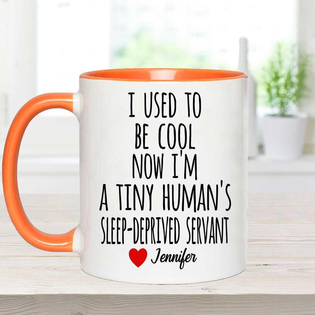 Avant j'étais cool - Mug personnalisé pour maman
