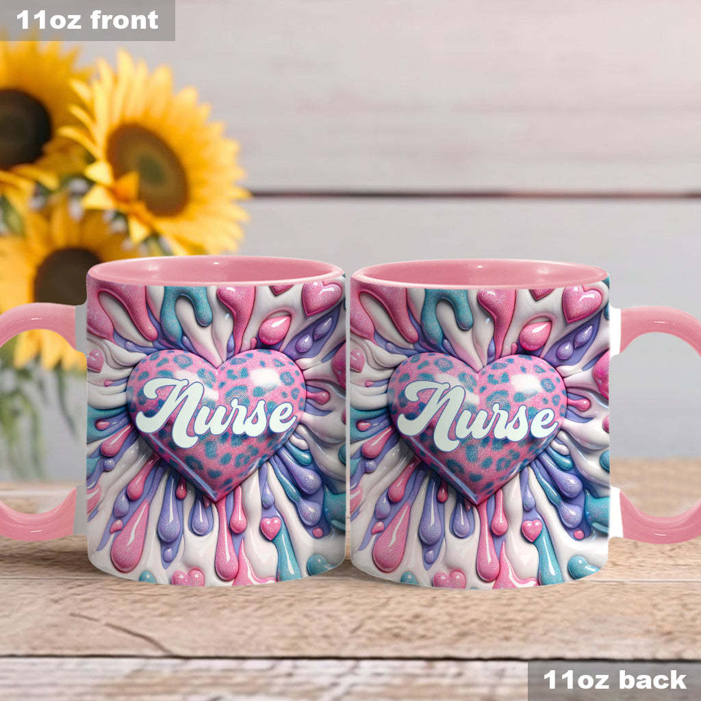 J'adore mon travail - Mug personnalisé pour collègue