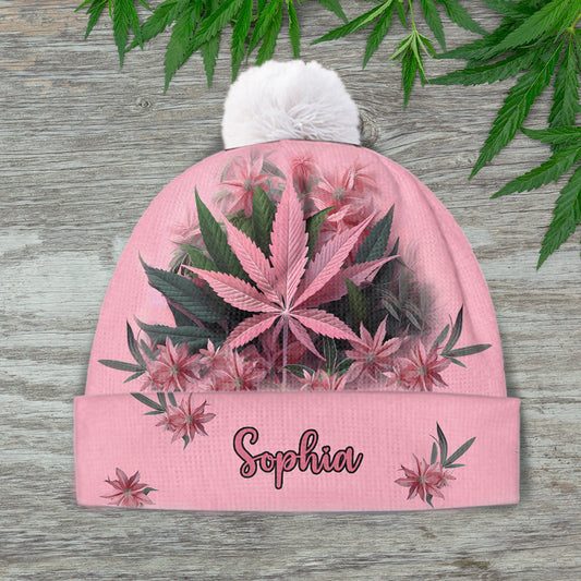 Bonnet rose personnalisé « Stoner »