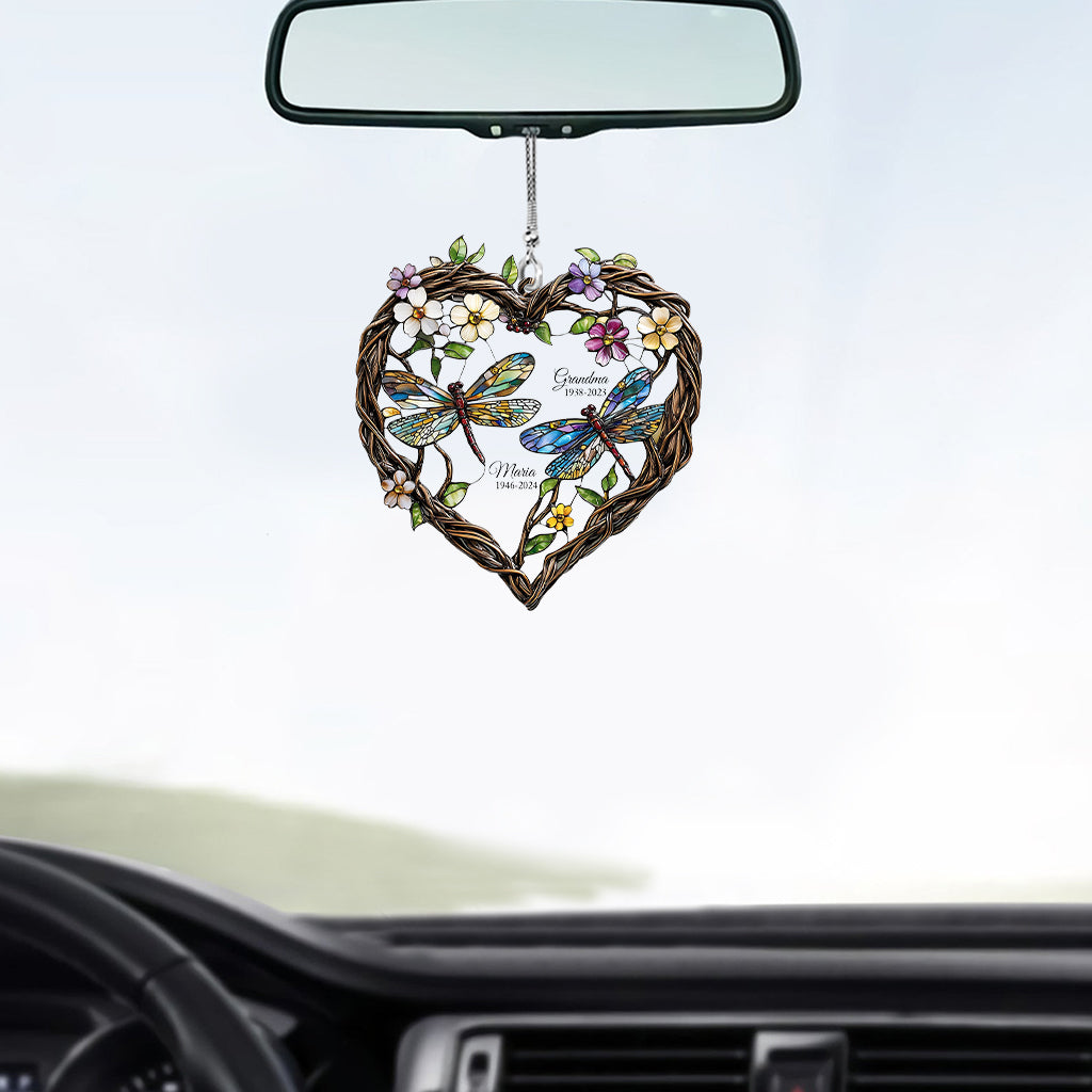 Always With You - Personalized Memorial Car Ornament