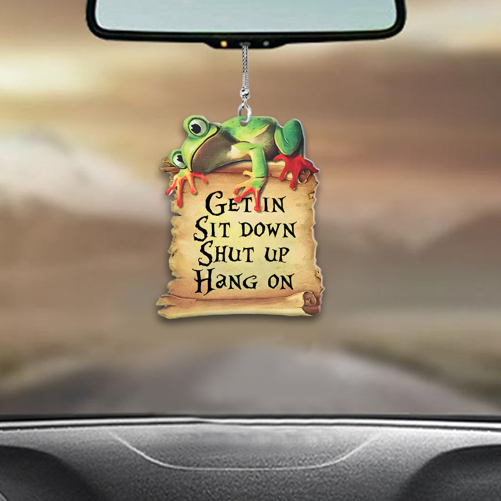 Love Frogs - Frog Car Ornament