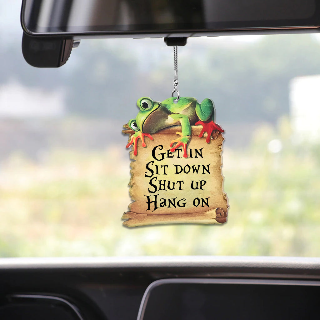 Love Frogs - Frog Car Ornament