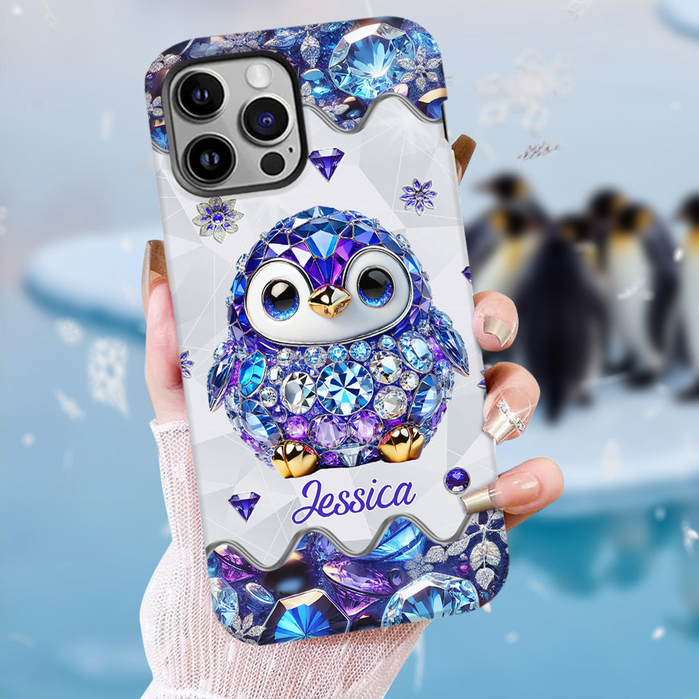 Just A Girl Who Loves Penguins - Personalized Full Print Phone Case