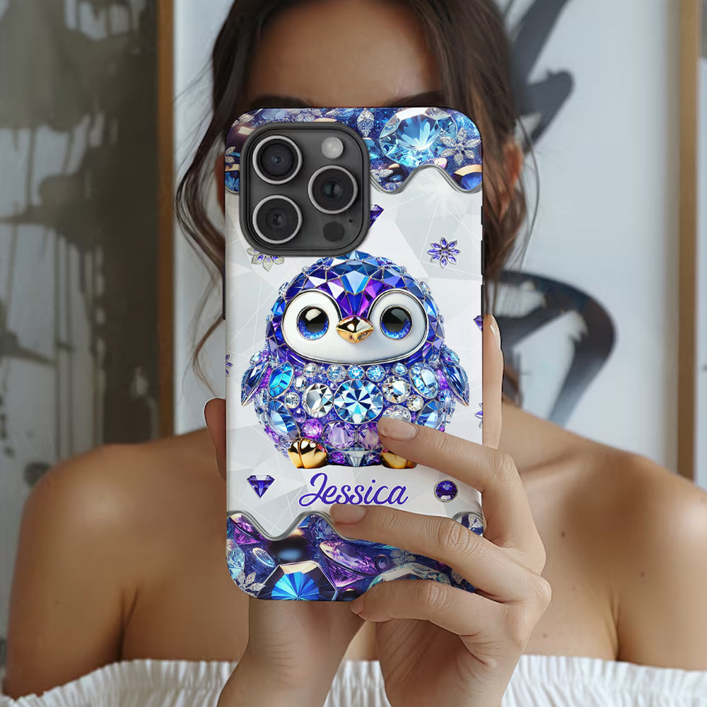 Just A Girl Who Loves Penguins - Personalized Full Print Phone Case