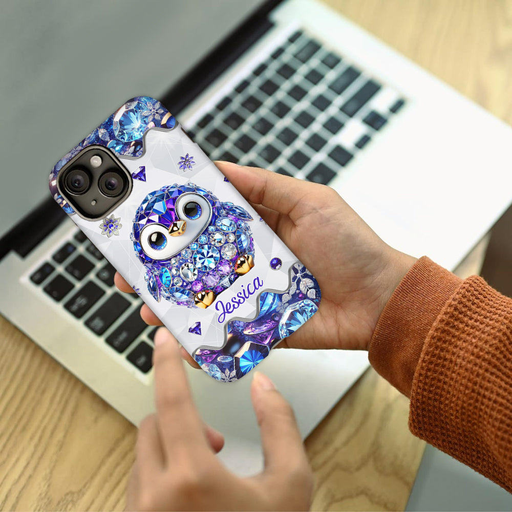 Just A Girl Who Loves Penguins - Personalized Full Print Phone Case