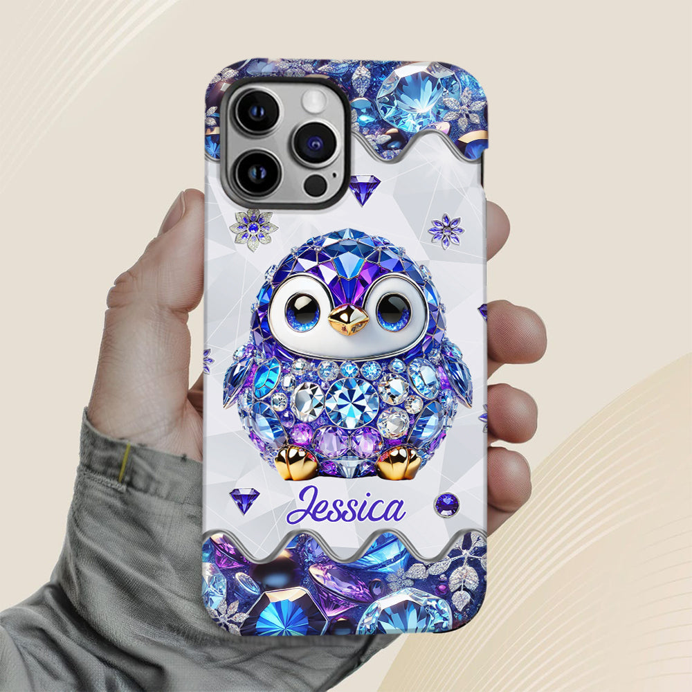 Just A Girl Who Loves Penguins - Personalized Full Print Phone Case