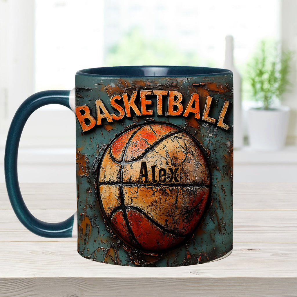 Mug personnalisé Basketball For Life - À l'effigie du basketball