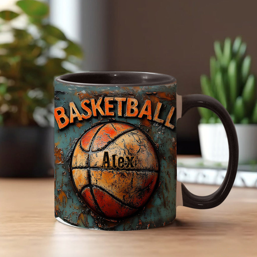 Mug personnalisé Basketball For Life - À l'effigie du basketball