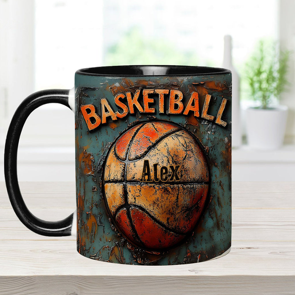 Mug personnalisé Basketball For Life - À l'effigie du basketball