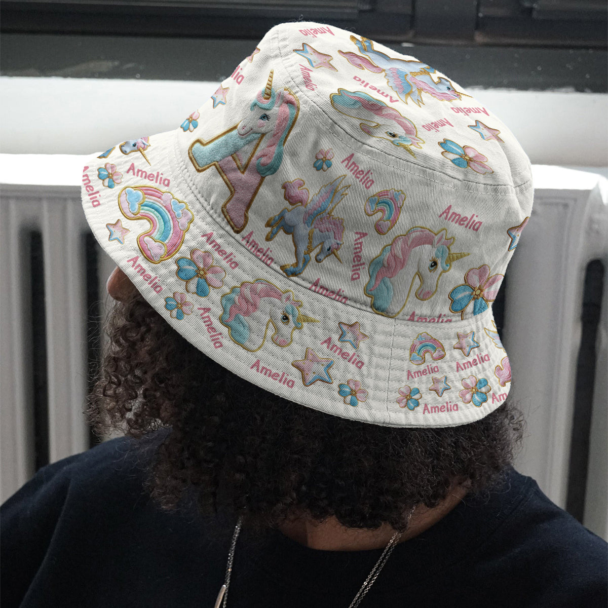 Magnifique alphabet licorne - Bob personnalisé pour enfant