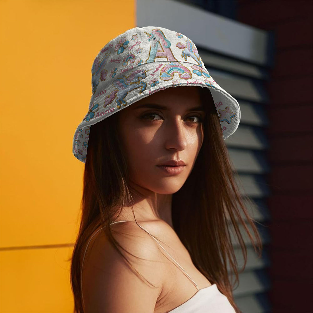 Magnifique alphabet licorne - Bob personnalisé pour enfant