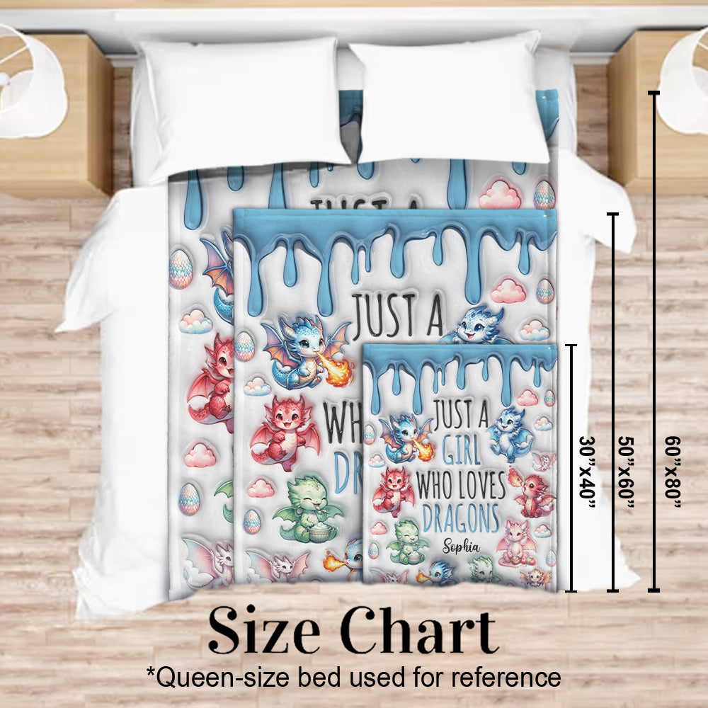 Juste une fille qui aime les dragons - Couverture personnalisée avec des dragons