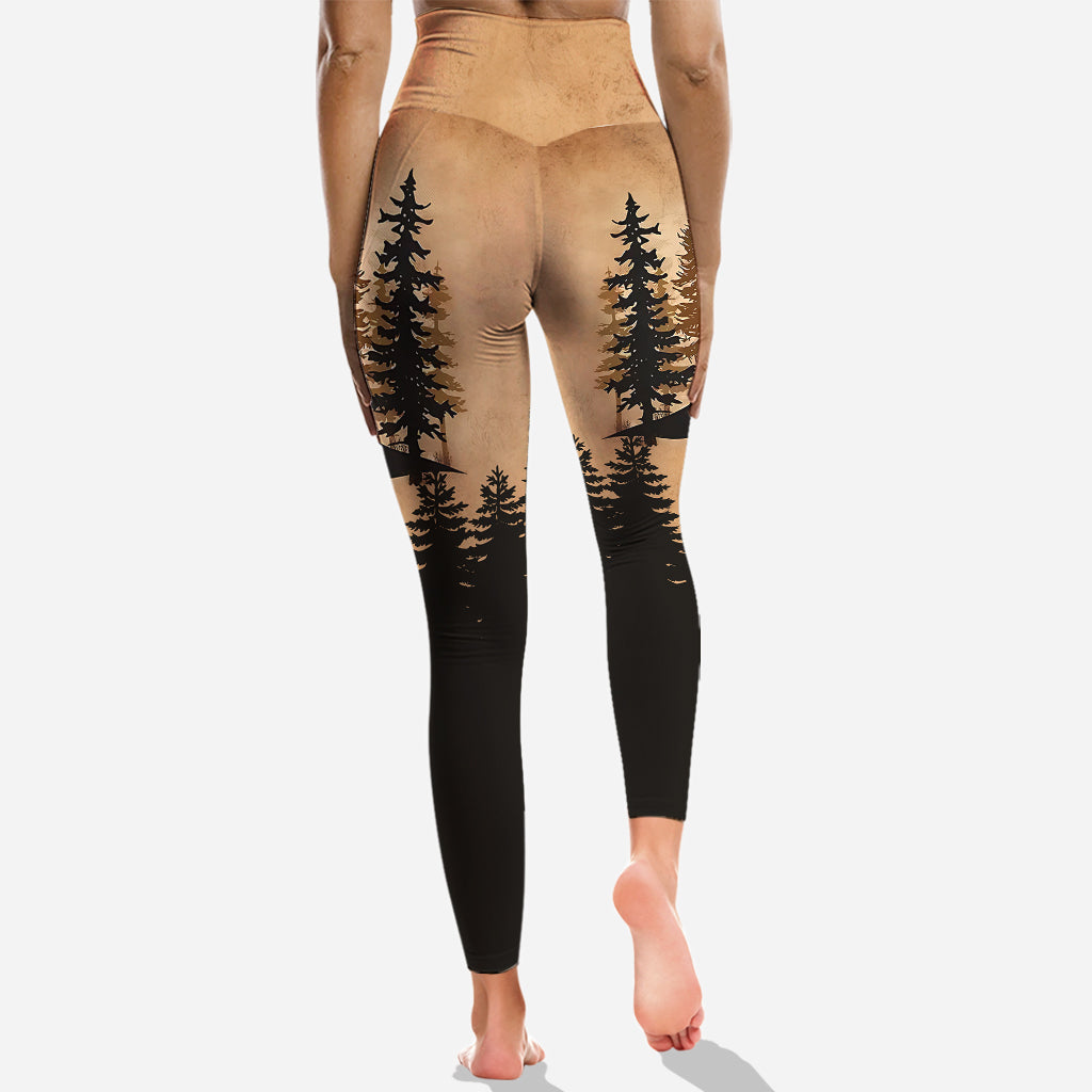 Fille de la campagne - Sweat à capuche et legging de chasse personnalisés