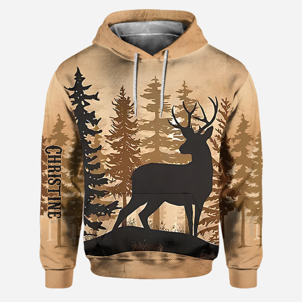 Fille de la campagne - Sweat à capuche et legging de chasse personnalisés