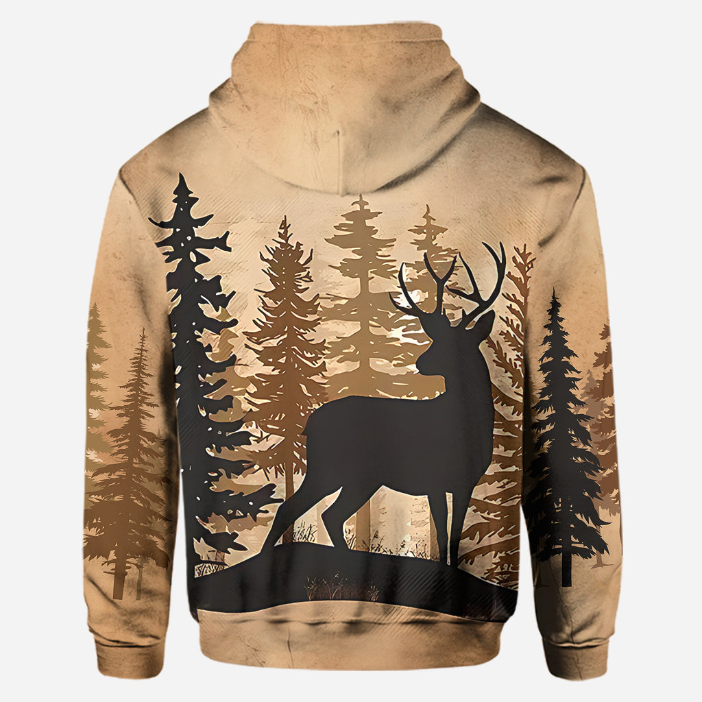 Fille de la campagne - Sweat à capuche et legging de chasse personnalisés